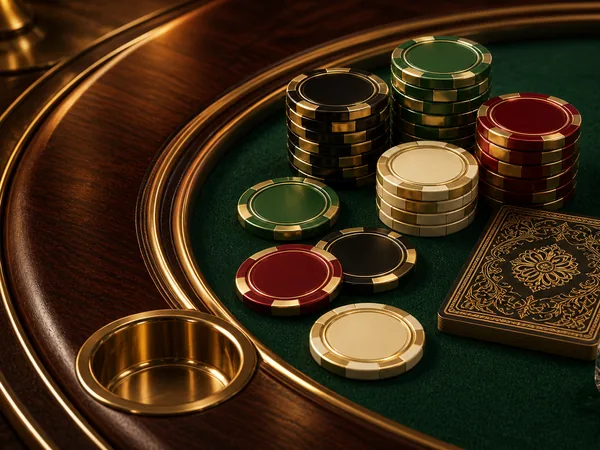 Mobile casino lobby featuring slots and table games